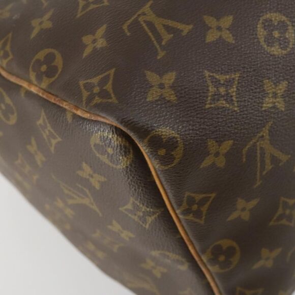 Louis Vuitton Speedy Handbag Monogram Canvas Brown Canvas Handbag (Pre-Owned) - Picture 10 of 16